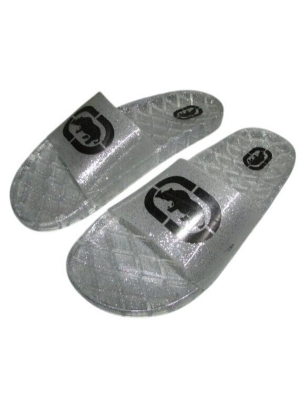 ECKO Unlimited Clear Jelly Slides Sandals woman's 9.5/10 men's 7.5/8 UNISEX